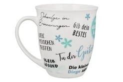 Gilde 44519 Jumbo-Tasse "Zeit Für Dich" Ca 400ml Porzellan -Einrichtungsgegenstände Laden 44519 3 1