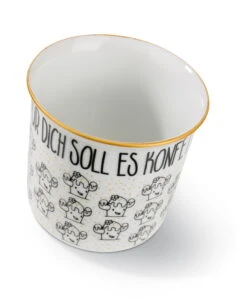 Nici 45017 Porzellantasse Metallic "Für Dich Soll Es Konfetti Regnen" Kaktus -Einrichtungsgegenstände Laden 45017 04 ZA 1671x2048