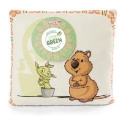 Nici 47234 GREEN Kissen Quokka Quokka-Mola & Gisela 30x30cm Plüsch Wild Friends -Einrichtungsgegenstände Laden 47234 02 ZA Frei vorl 2048x1901