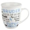 Gilde 49629 Jumbo-Tasse "Bruder" Mit Komplimenten Ca 400ml Porzellan -Einrichtungsgegenstände Laden 49629 2