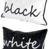 Gilde Stoffkissen Set "Black & White" Je Ca. 48x27cm Casablanca Design 2 Gilde Stoffkissen Set "Black & White" Je Ca. 48x27cm Casablanca Design -Einrichtungsgegenstände Laden 49984 1 21