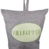 Gilde 50778 Türstopper "Willkommen" Sack Aus Stoff Ca 20cm Grau 1 Gilde 50778 Türstopper "Willkommen" Sack Aus Stoff Ca 20cm Grau -Einrichtungsgegenstände Laden 50778 3
