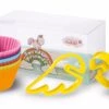 Nici 40974 Silikon Muffinförmchen & 2 Keksausstecher Einhorn Theodor & Friends -Einrichtungsgegenstände Laden 57gZQ9yUFNiTflo
