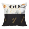 Hergo Sofahelden Kissen Mit Taschen 43x43cm - 60. Geburtstag 8777 -Einrichtungsgegenstände Laden 8777