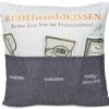 Hergo Sofahelden Kissen Mit Taschen 43x43cm - Ruhestandskissen 8842