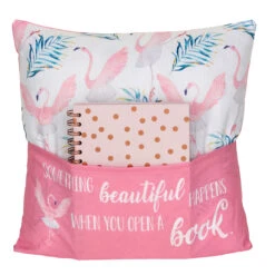 Hergo Sofahelden Kissen Mit Taschen 43x43cm - Lesekissen - Beautiful 9028