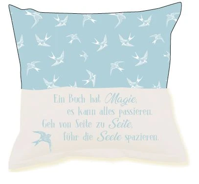 Hergo Sofahelden Kissen Mit Taschen 43x43cm - Lesekissen - Magie 9029 4 Hergo Sofahelden Kissen Mit Taschen 43x43cm - Lesekissen - Magie 9029 – Bild 2