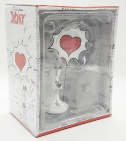 Idefix Mit Sprechblase: Herz Sammelfigur Deko Figur Ca. 14cm Mit Sammelbox