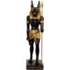 Ancient Egypt Anubis Stehend Ca. 20 Cm Handbemalt Dekogegenstand Ägypten MC90000 -Einrichtungsgegenstände Laden MC 90000 NEUES BILD 2
